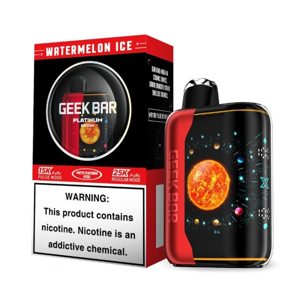 Geek Bar Pulse X PLATINUM Edition 25K Vaporcafeonline Geek Bar Pulse X PLATINUM Edition 25K Vaporcafeonline
