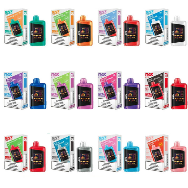 Rainbow Rain Raz Flavor RAZ LTX Disposable Vape Rainbow Rain Raz Flavor RAZ LTX Disposable Vape
