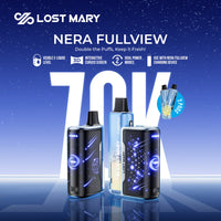 Lost Mary Nera Fullview 70K Disposable Kit