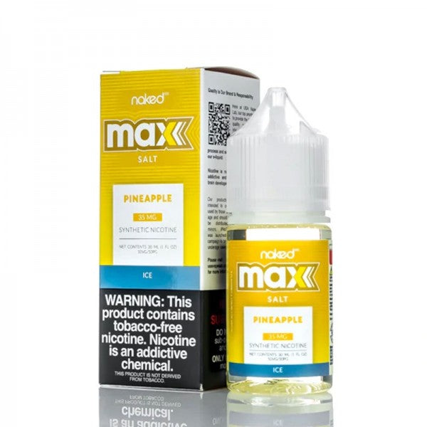 Naked 100 Max Salt - Pineapple Ice (30ml)