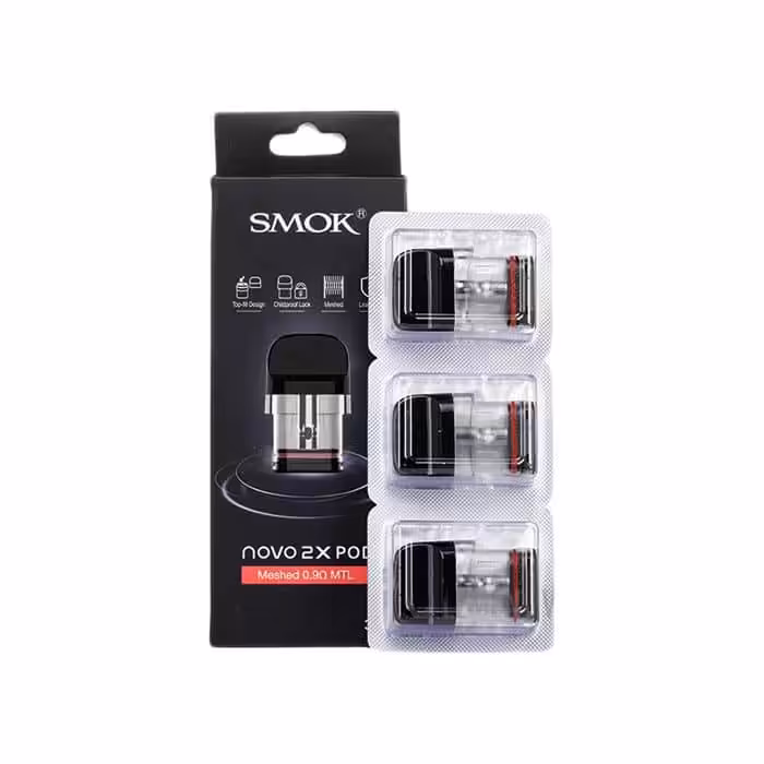 Novo-2x-Pods Smok Novo 2X Pods – 3 Pack - Image 1