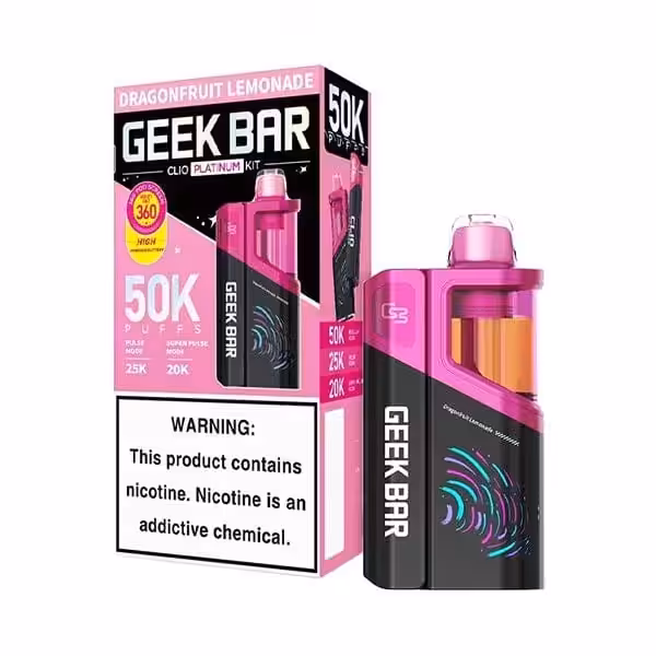 Geek Bar Clio Platinum 50K Disposable Kit - Image 2